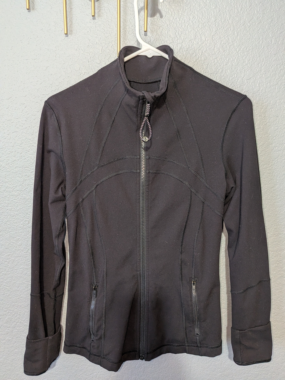Black Lululemon Define Jacket Size 8